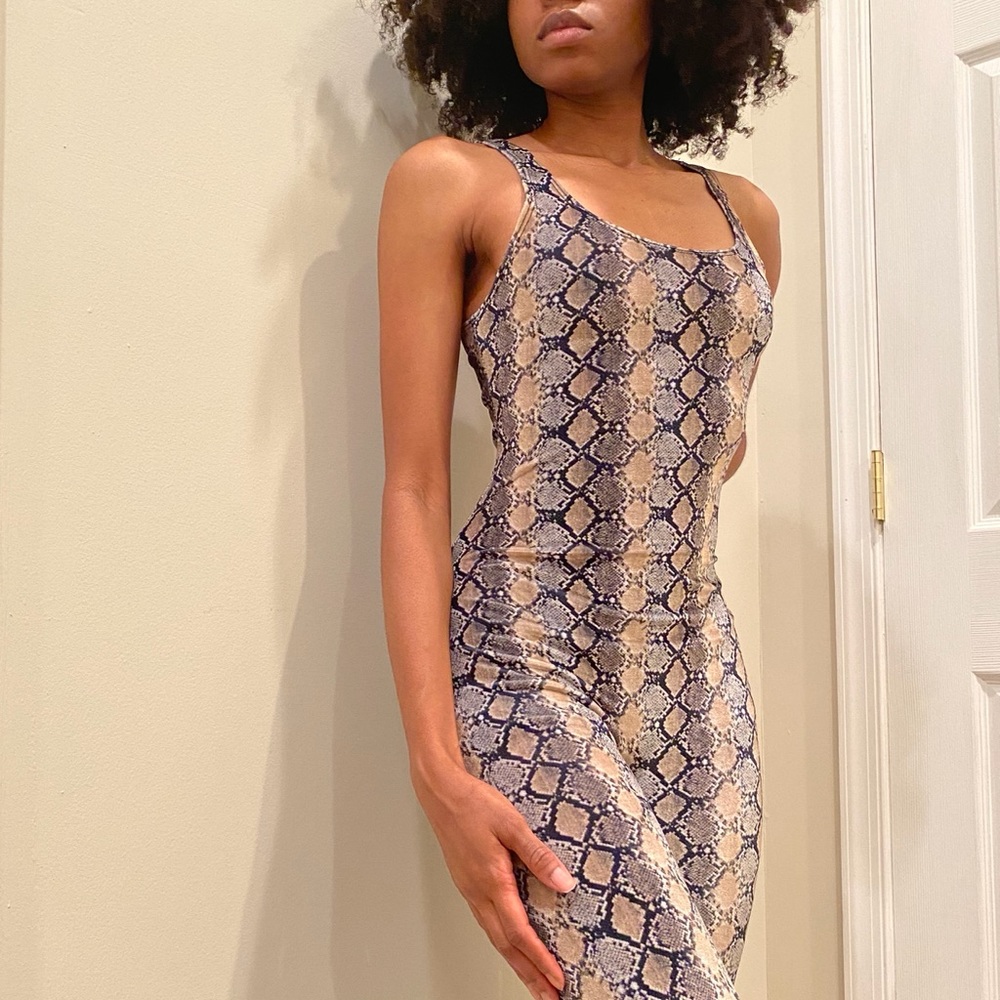 Laina Rauma Snakeprint Onesie